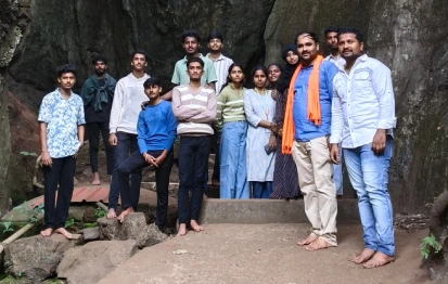 Geological Field Visit To Yana Caves For III Semester Students